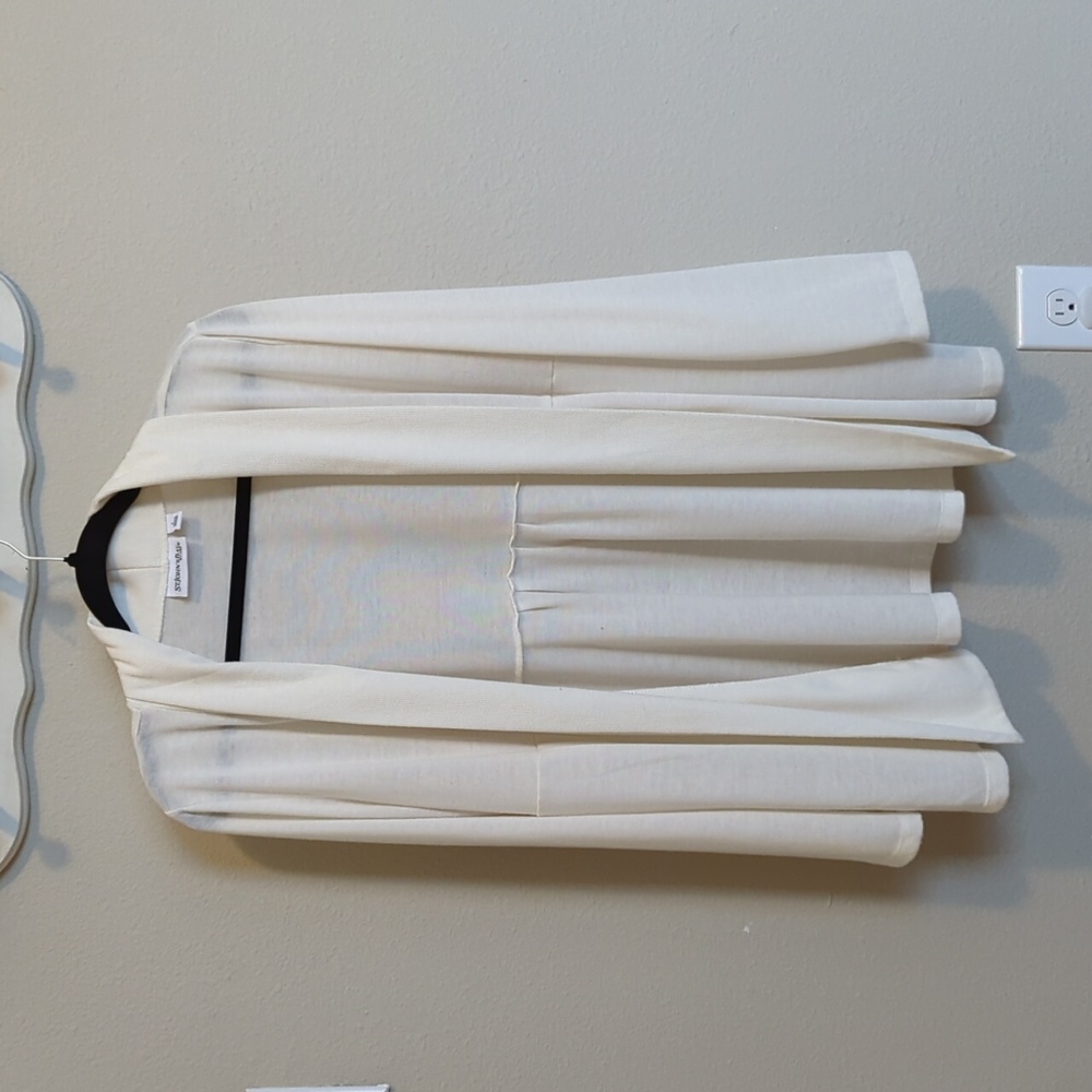 St. John's Bay cream cardigan